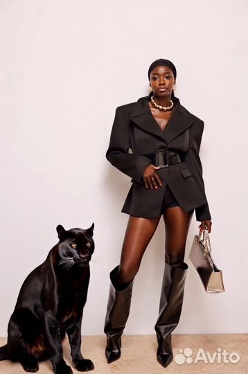 Видео с пантерой, леопардом Нейрофотосессия