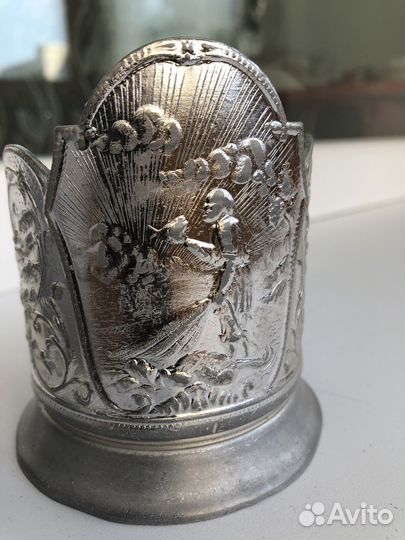 Подстаканник СССР (алюминий)