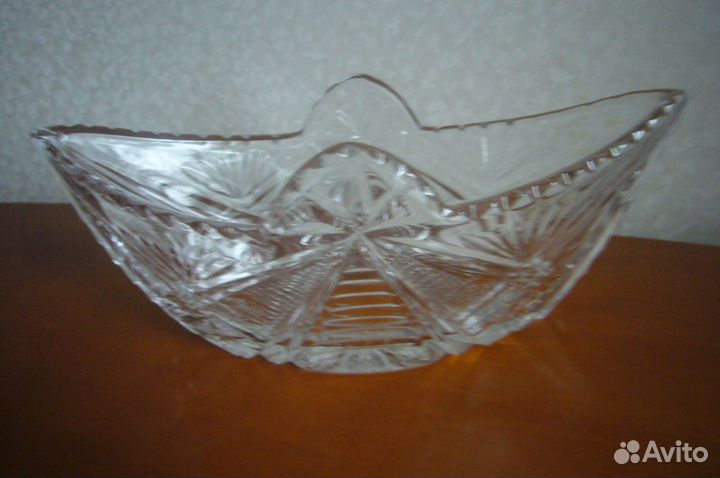 Хрустальные салатники или конфетницы 