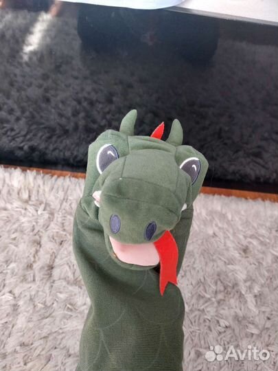 Перчаточная игрушка дракон икея