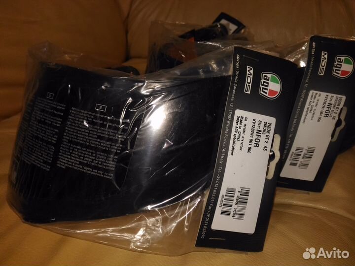 Визор AGV K3 K4 K5 Iridium Blue, Clear AS AF