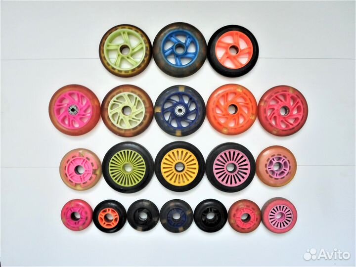 Колёса для самокатов и др. запчасти