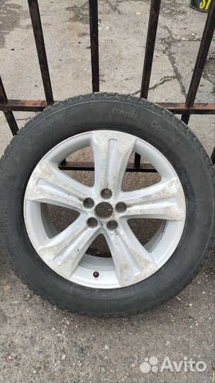 Зимние колеса в сборе toyotа highlander