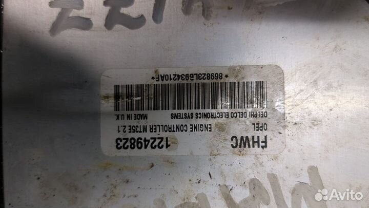 Блок управления двигателем Opel Meriva, 2010