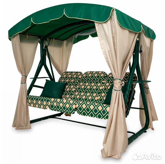 Качели садовые элегант люкс ковка