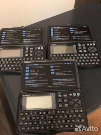 Электронная записная книжка casio