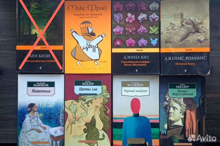 Книги в мягкой обложке (pocket book)