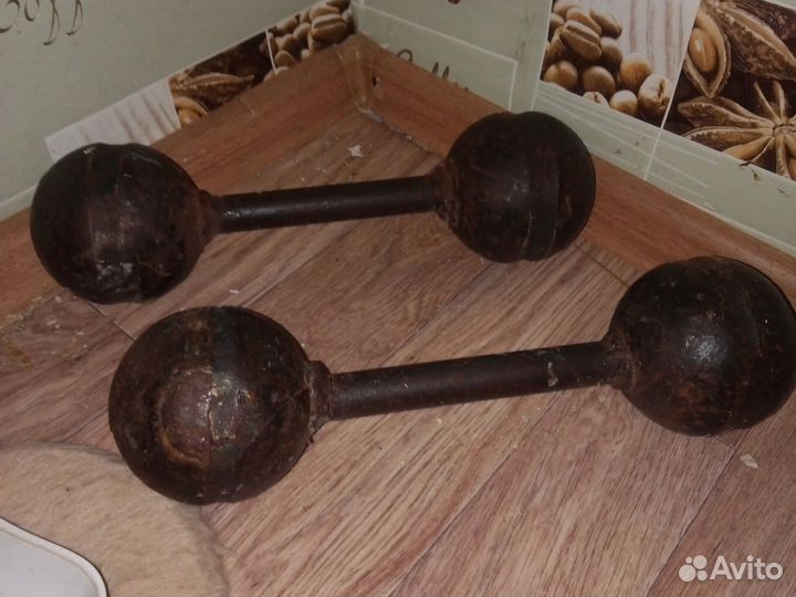 Гантели чугунные СССР