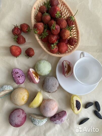 Японский десерт моти