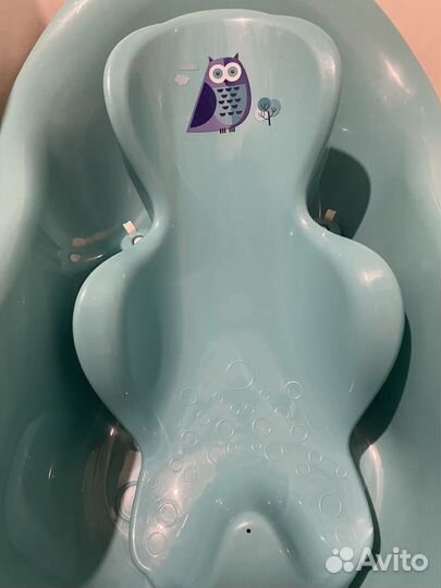 Ванночка с горкой для купания