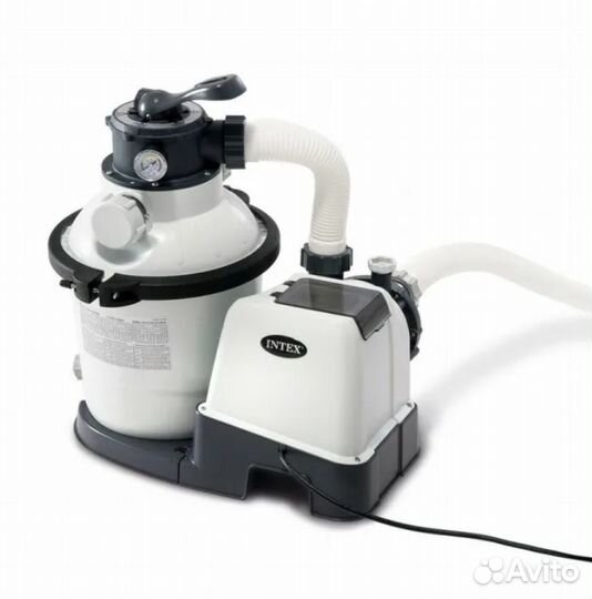Песочный фильтр насос intex 26644 для бассейна