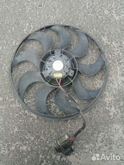 Вентилятор охлаждения Шевроле Авео