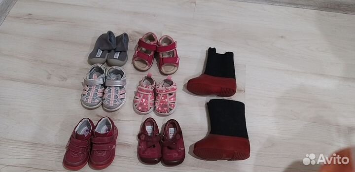 Обувь для девочки пакетом