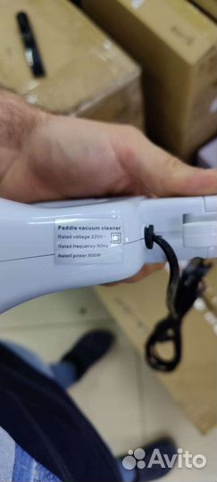 Вертикальный пылесос проводной новый