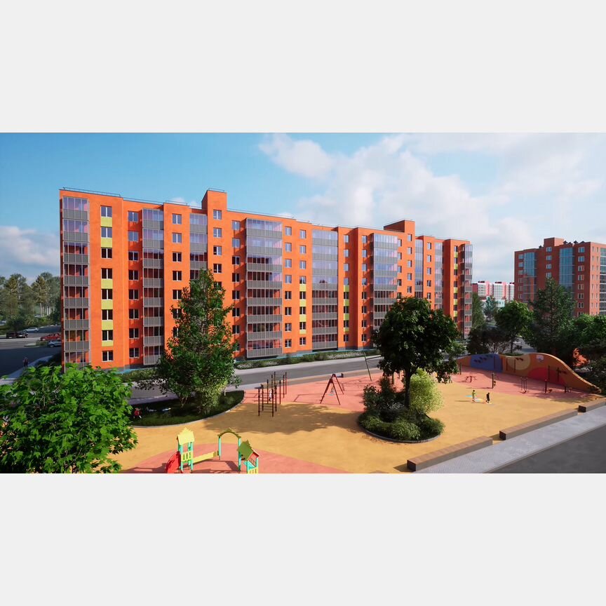 1-к. квартира, 44,3 м², 2/9 эт.
