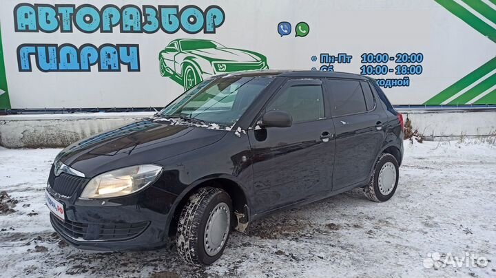 Накладка стекла переднего левого Skoda Fabia 2 5J0