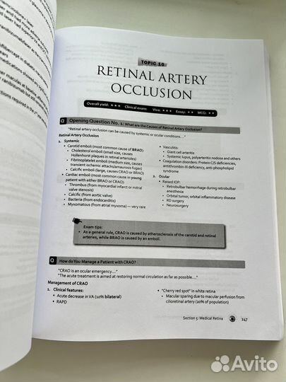 The Ophthalmology Examinations Review