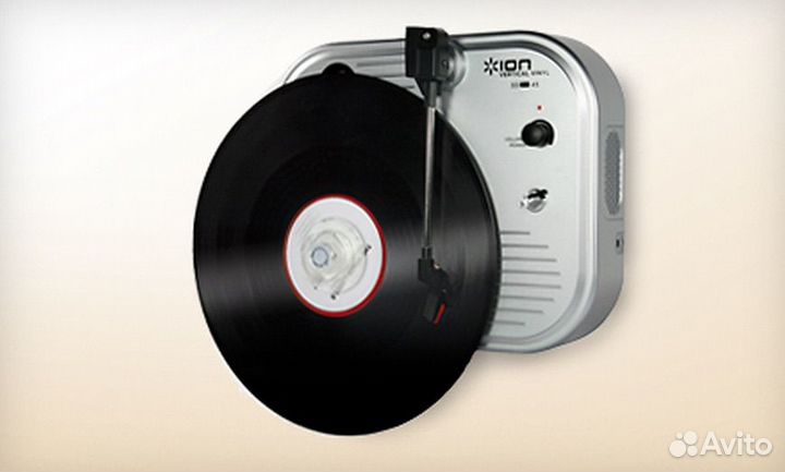 Проигрыватель винила ION audio vertical vinyl