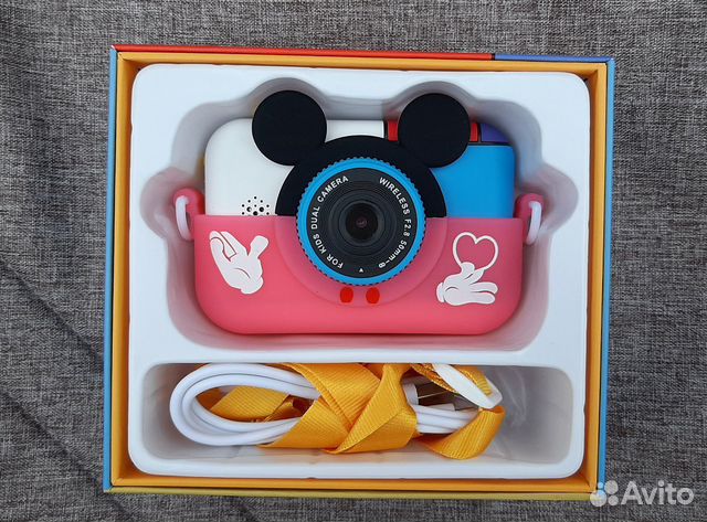 Детский фотоаппарат Микки