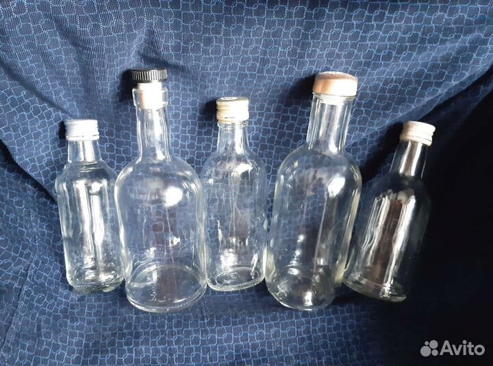 Бутылки стеклянные для творчества