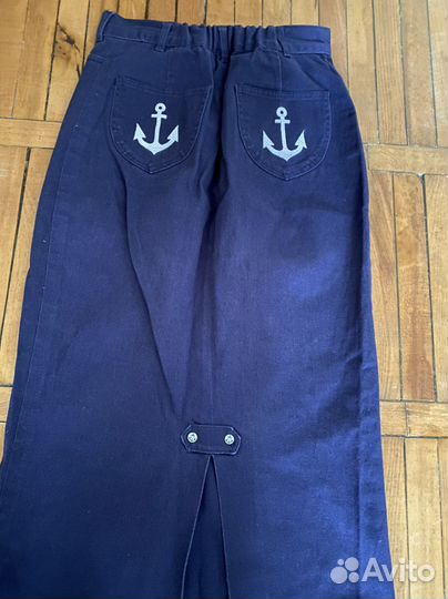 Юбка джинсовая