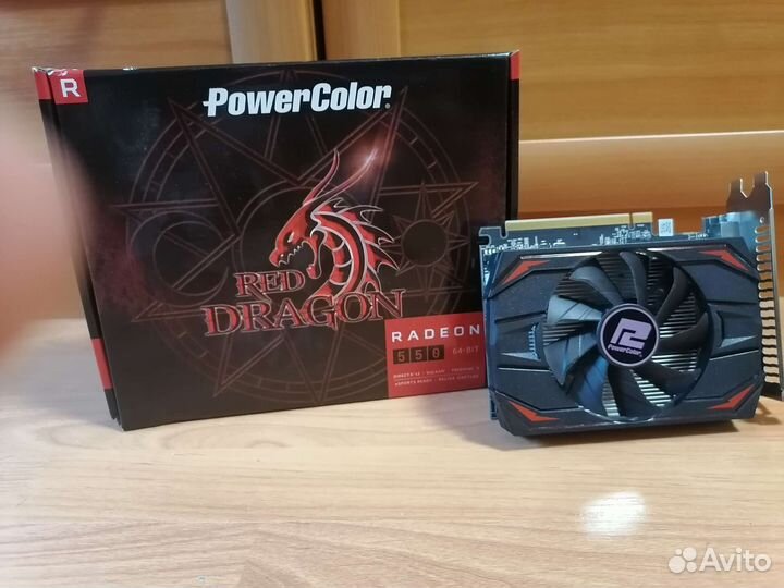 Видеокарта rx550