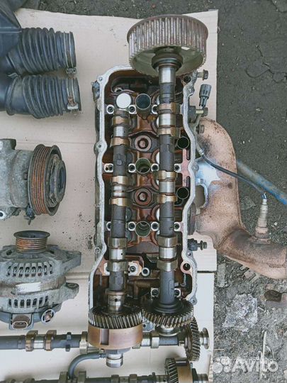 В разборе двигатель 1mzfe лексус RX 300