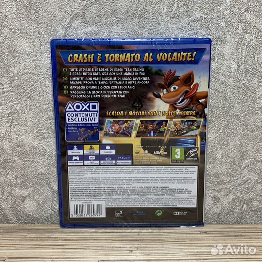 Новый/CTR Nitro Fueled (1-4Игрока) на PS4/PS5