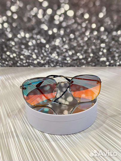 Новые зеркальные очки в стиле balenciaga