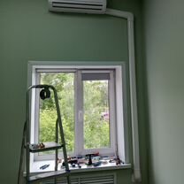 Установка кондиционеров, прокладка коммуникаций, Москва