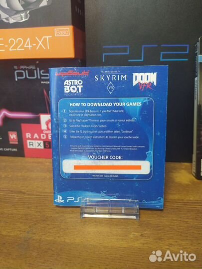 Коды Активации Игр На PS4 Doom VR Skyrim VR Astrob Купить В Москве.