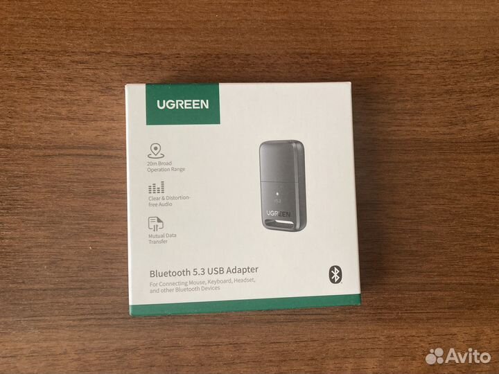 Блютуз 5.3 usb адаптер Ugreen для компьютера пк
