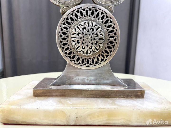 Хачкар Серебро подарок Католикоса Вазгена Первого