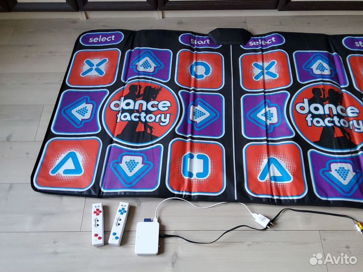 Коврик танцевальный для двоих беспроводной