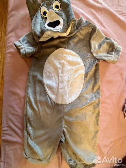 Новогодний костюм волк