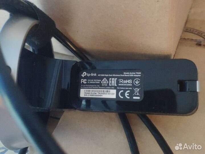 Wifi адаптер tp-link t9uh ac1900