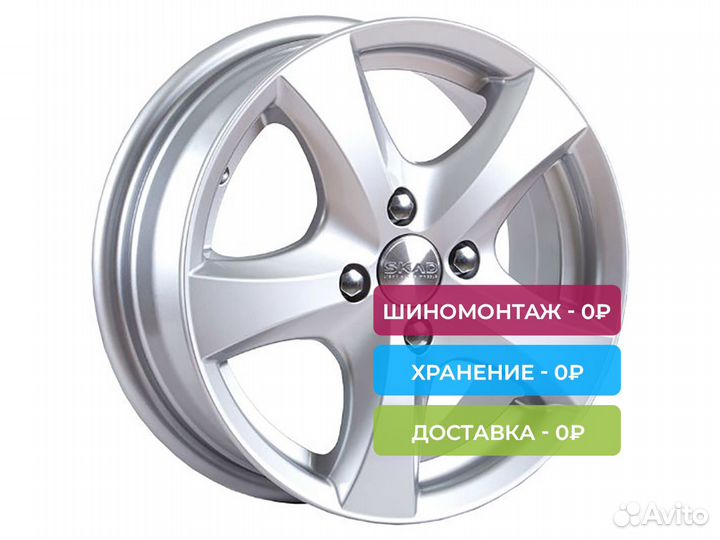 R14 5x100 5,5J ET35 D57,1 Скад Уран-2 селена