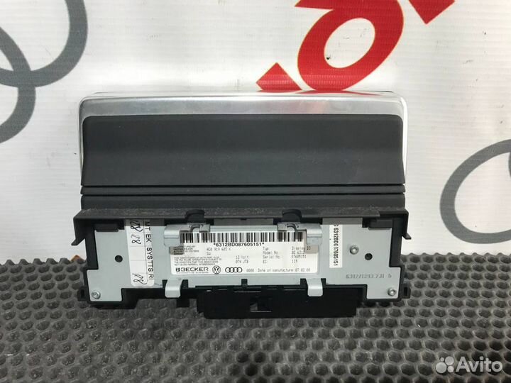 Audi a8 d3 монитор, экран, дисплей