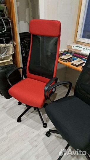 Кресло офисное икеа маркус