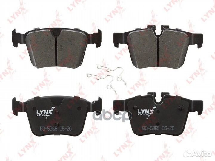 Колодки торм.задн.mercedes C(W205) 13 BD-5365