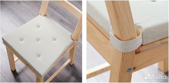 Подушки на стул IKEA Justina/юстина - лот (4x)