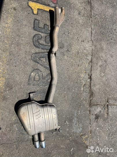 Глушитель - банка. Снята с bmw f01 дизель