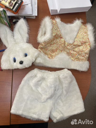 Новогодний костюм зайчик прокат