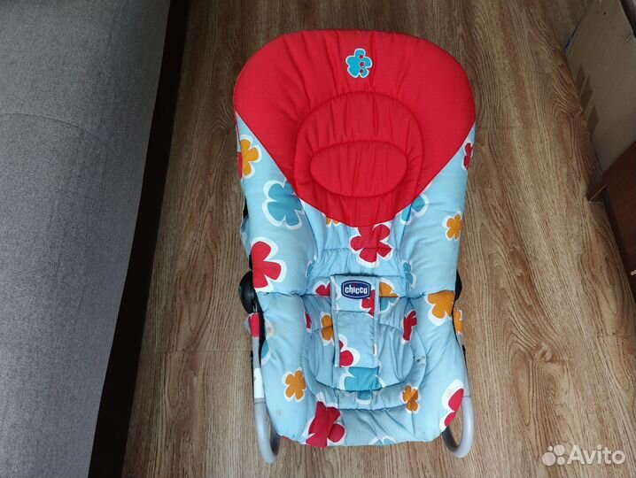 Шезлонг детский люлька стульчик Chicco