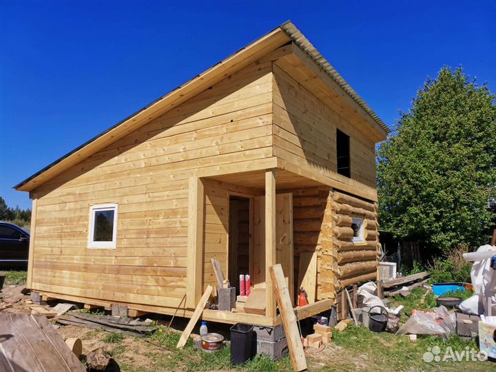 Сруб Дом баня под заказ