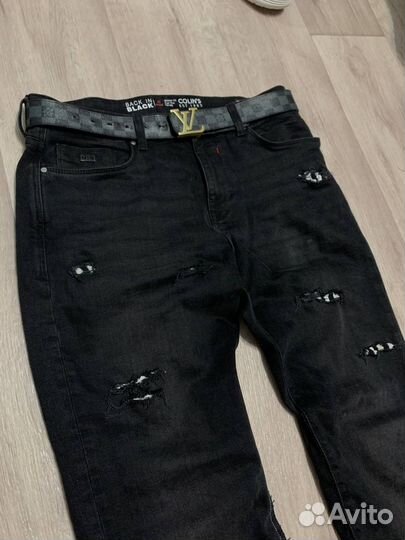 Джинсы slim fit amiri type