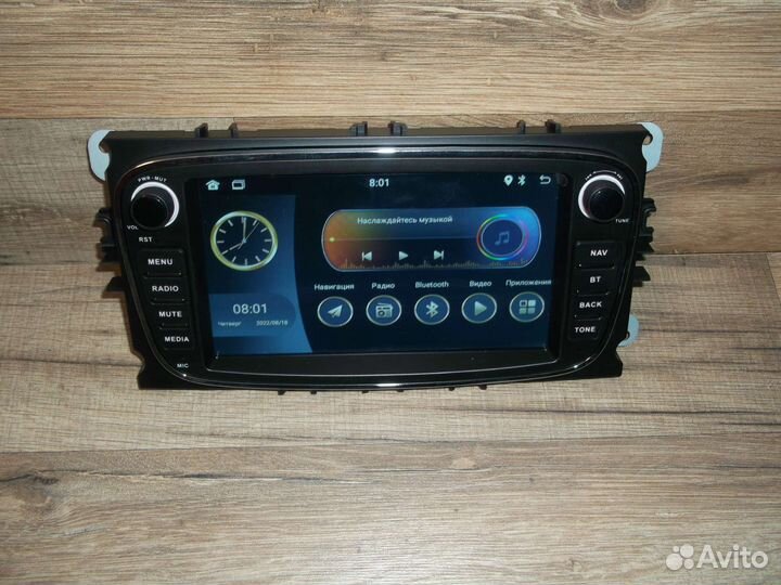 Магнитола 2DIN Ford Mondeo 4 Android GPS WiFi