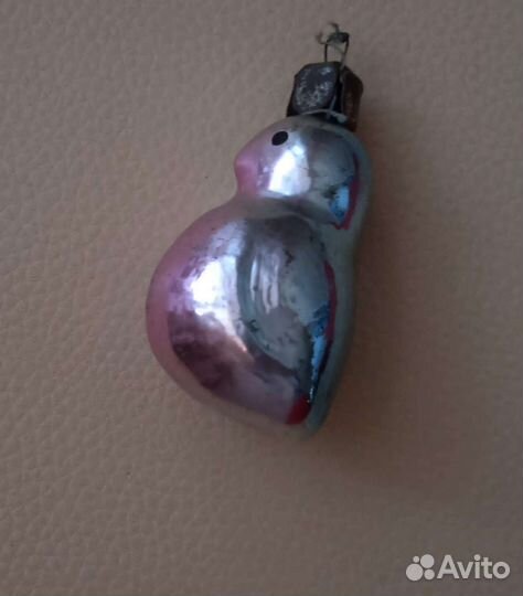 Елочная игрушка снегирь