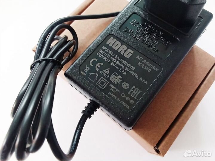 Адаптер питания Korg Monotribe, Volca, microSample