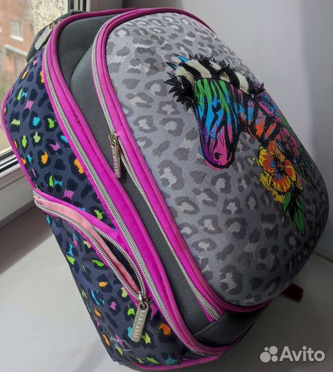 Рюкзак школьный для девочки бу